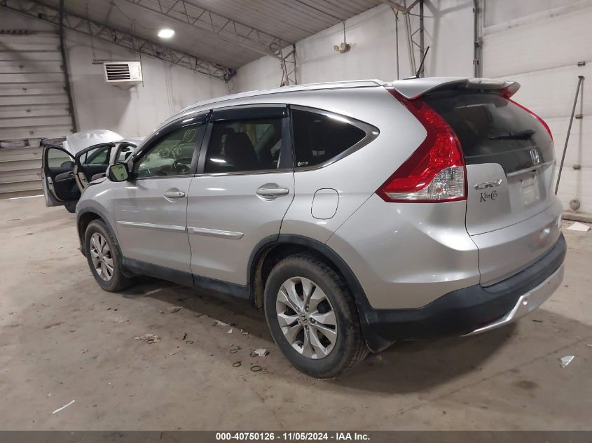 2012 Honda Cr-V Ex-L VIN: JHLRM4H72CC011169 Lot: 40750126