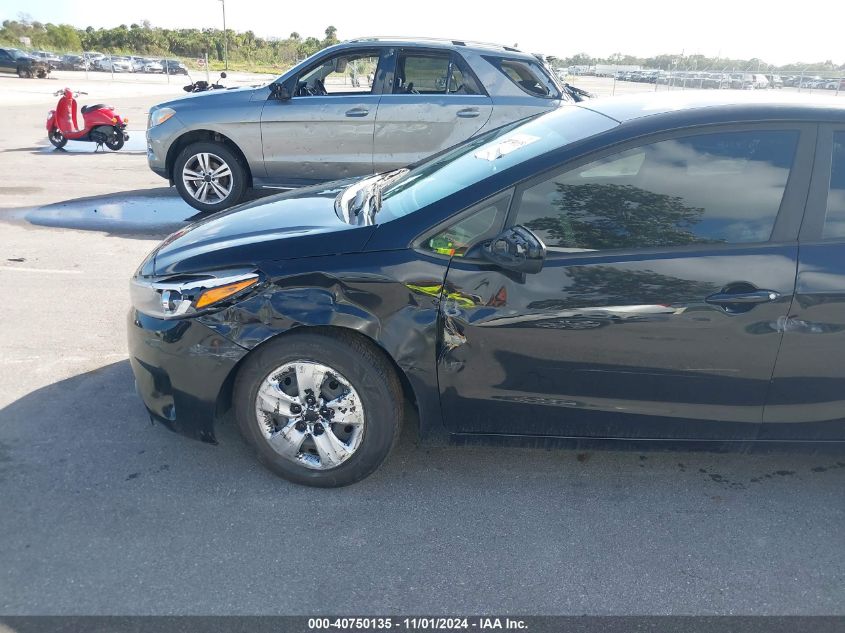 2018 Kia Forte Lx VIN: 3KPFK4A77JE254630 Lot: 40750135