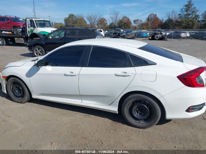 2016 Honda Civic Lx VIN: 19XFC2F55GE230604 Lot: 40750138