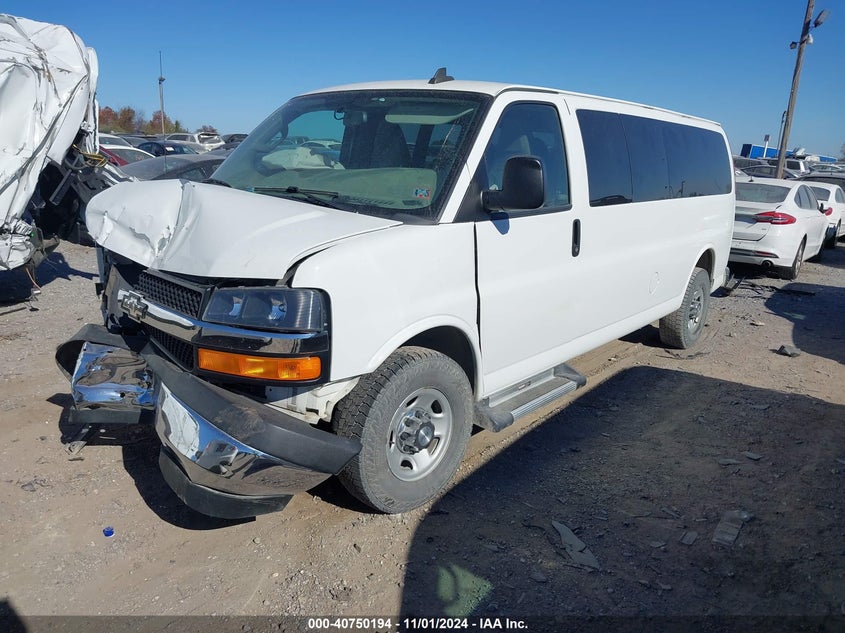 2017 CHEVROLET EXPRESS 3500 LT - 1GBZGPFG9H1195140