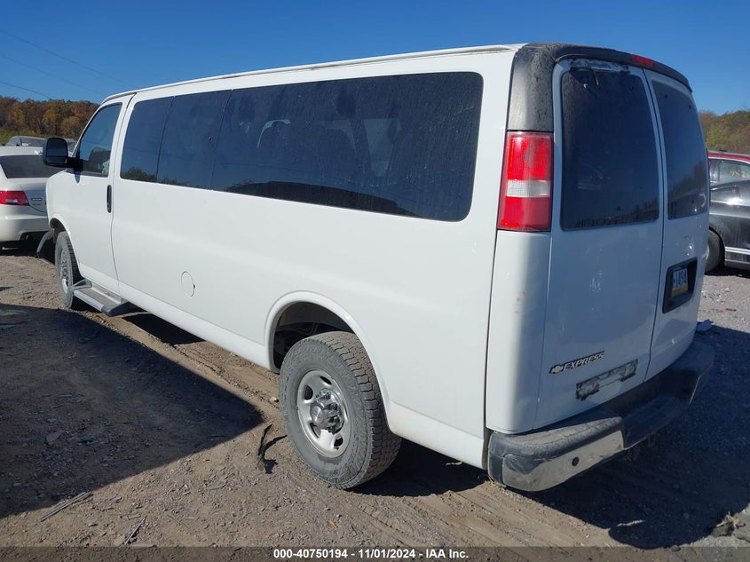 2017 CHEVROLET EXPRESS 3500 LT - 1GBZGPFG9H1195140