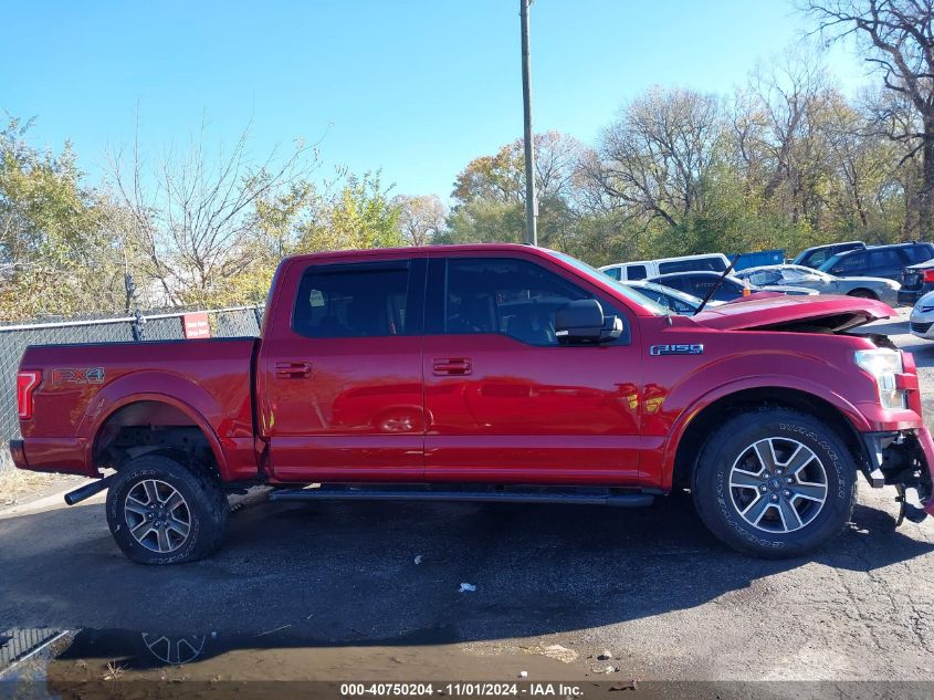 2015 Ford F-150 Xlt VIN: 1FTEW1EF7FKD09792 Lot: 40750204