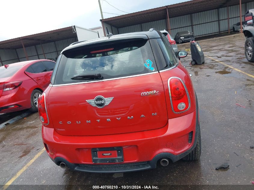 2015 Mini Countryman Cooper S VIN: WMWZC3C56FWT05982 Lot: 40750210