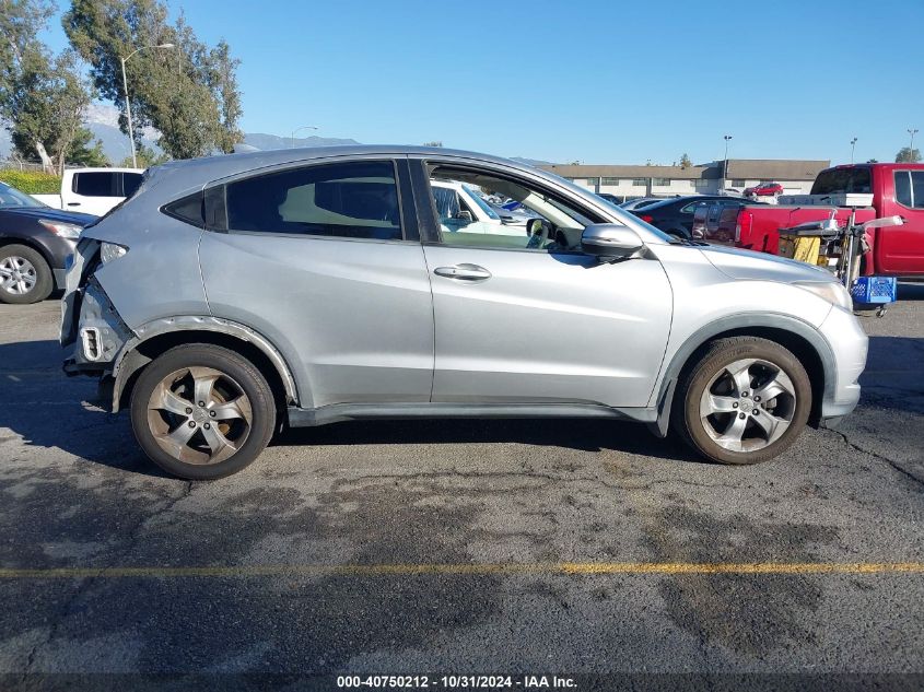 2016 Honda Hr-V Ex VIN: 3CZRU5H58GM729888 Lot: 40750212