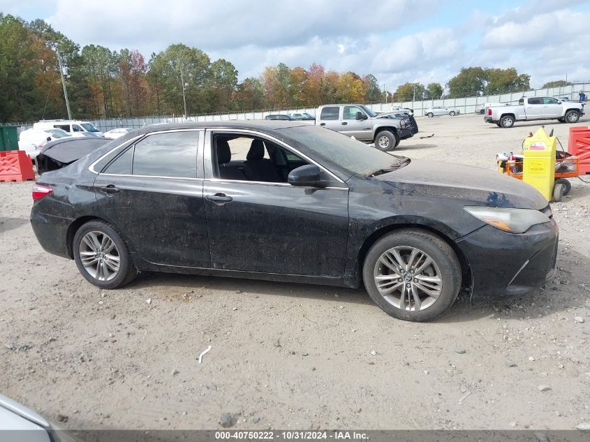 2017 Toyota Camry Se VIN: 4T1BF1FK3HU399654 Lot: 40750222