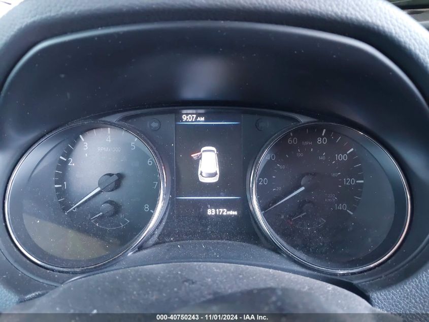 VIN JN8AT2MT2KW259993 2019 NISSAN ROGUE SV