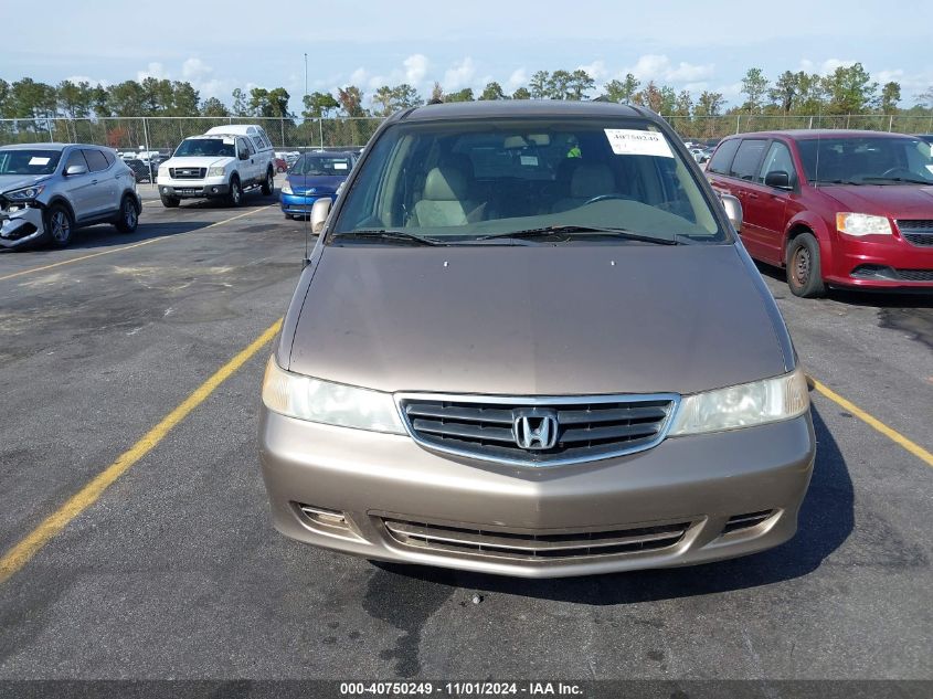 2003 Honda Odyssey Ex-L VIN: 5FNRL18713B011276 Lot: 40750249