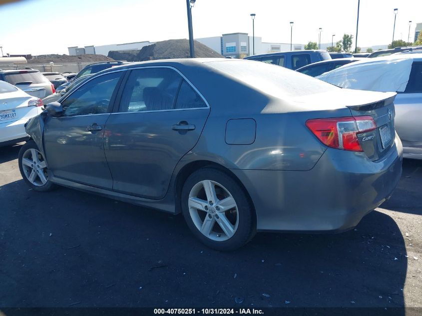 2012 Toyota Camry Se VIN: 4T1BF1FK3CU050325 Lot: 40750251