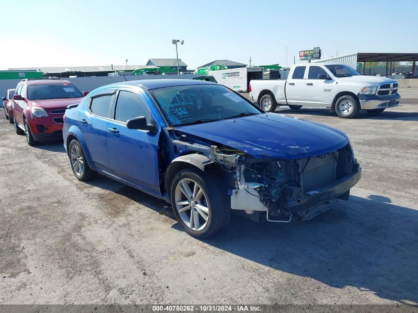 2014 Dodge Avenger Se VIN: 1C3CDZAG1EN174269 Lot: 40750262