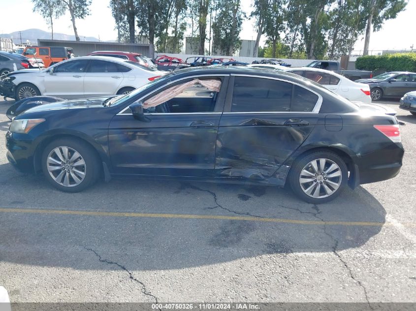 2012 Honda Accord 2.4 Ex-L VIN: 1HGCP2F80CA054786 Lot: 40750326