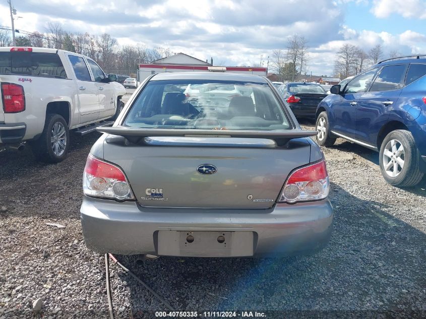 2007 Subaru Impreza 2.5I VIN: JF1GD61687H522949 Lot: 40750335