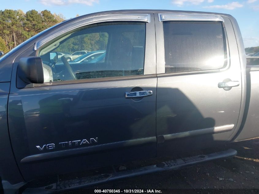 2012 Nissan Titan Sv VIN: 1N6AA0FJ9CN317765 Lot: 40750345