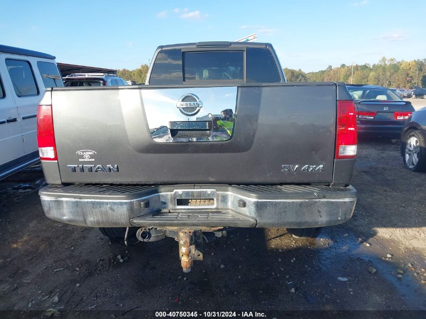 2012 Nissan Titan Sv VIN: 1N6AA0FJ9CN317765 Lot: 40750345