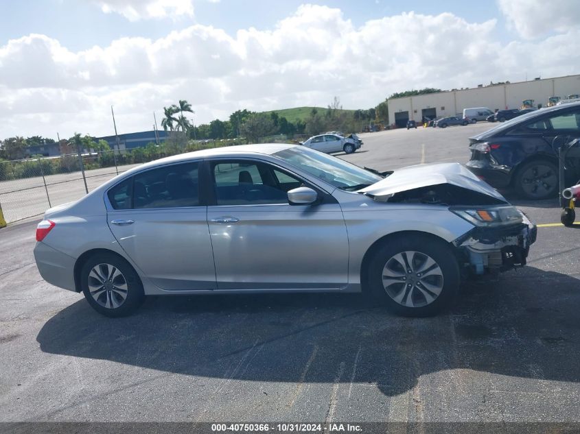 2014 Honda Accord Lx VIN: 1HGCR2F32EA306684 Lot: 40750366