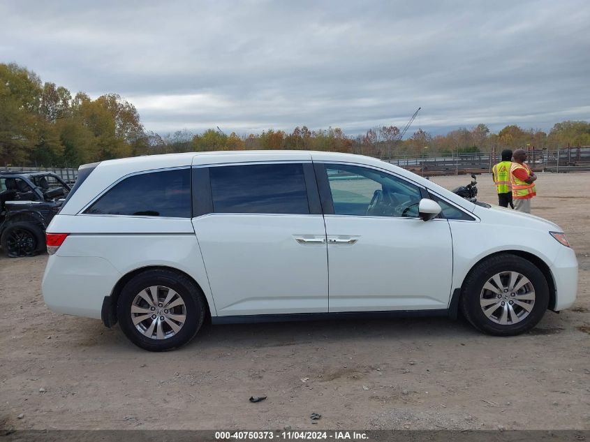 2016 Honda Odyssey Ex-L VIN: 5FNRL5H64GB139029 Lot: 40750373