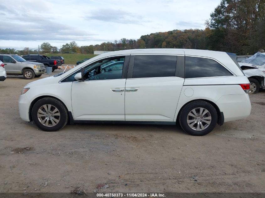 2016 Honda Odyssey Ex-L VIN: 5FNRL5H64GB139029 Lot: 40750373