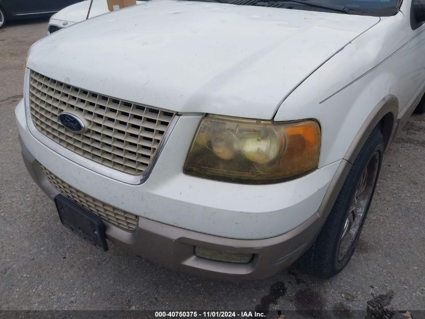 2003 Ford Expedition Eddie Bauer VIN: 1FMRU17L23LA47126 Lot: 40750375