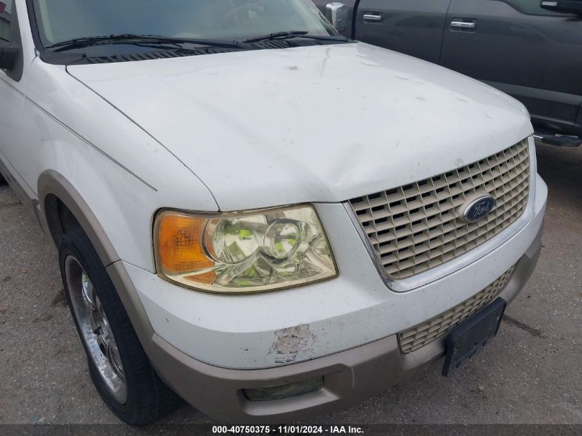 2003 Ford Expedition Eddie Bauer VIN: 1FMRU17L23LA47126 Lot: 40750375