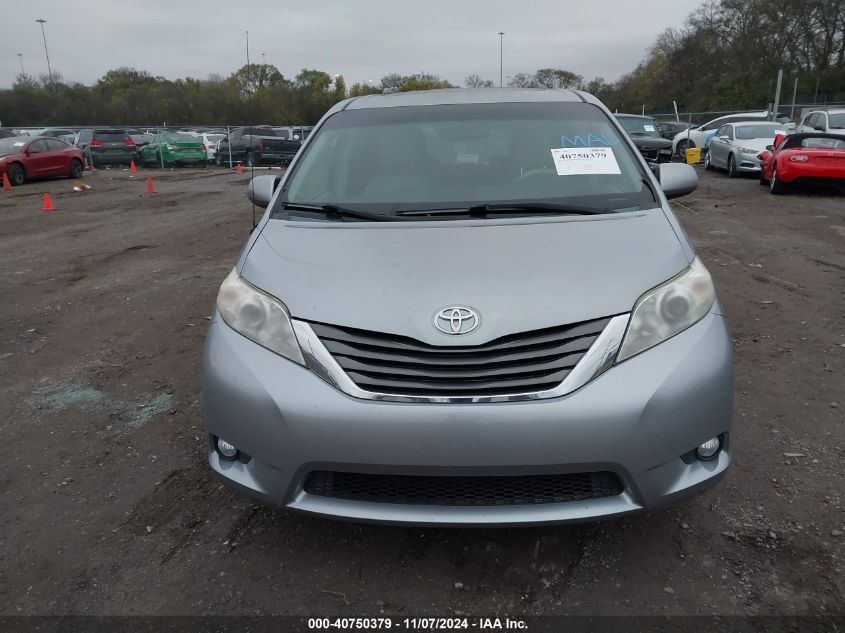 2012 Toyota Sienna Xle V6 8 Passenger VIN: 5TDYK3DC3CS259618 Lot: 40750379