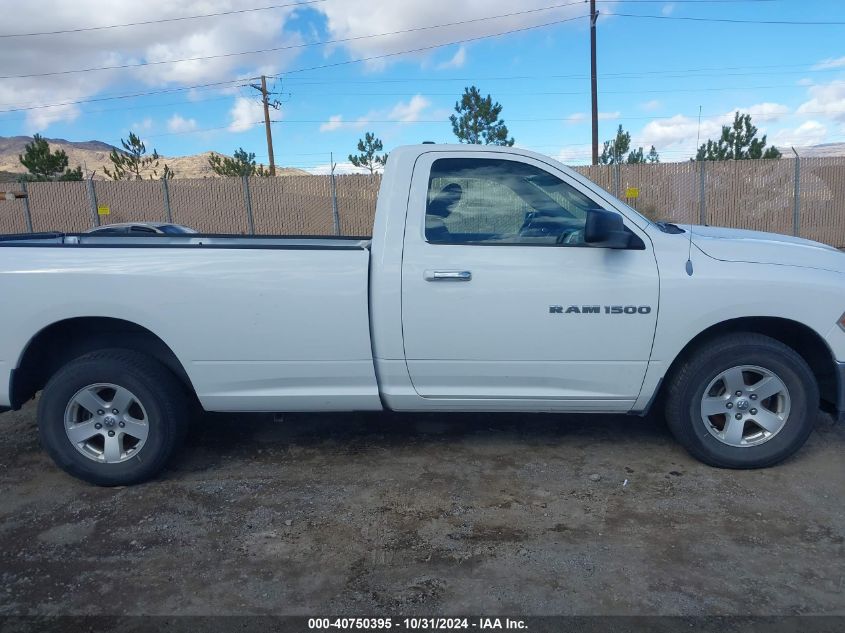 2012 Ram 1500 Slt VIN: 3C6JD6EP9CG169054 Lot: 40750395