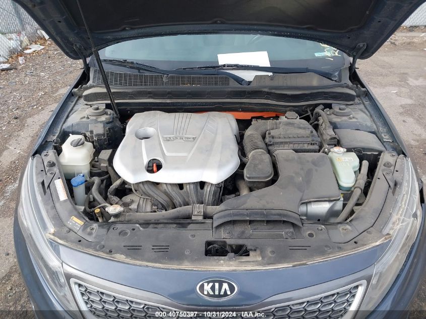 2014 Kia Optima Hybrid Ex VIN: KNAGN4AD0E5067570 Lot: 40750397