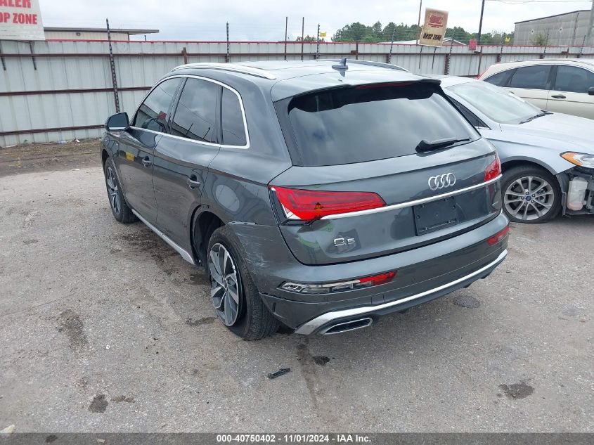 VIN WA1EAAFY1N2089511 2022 Audi Q5, Premium Plus 45... no.3