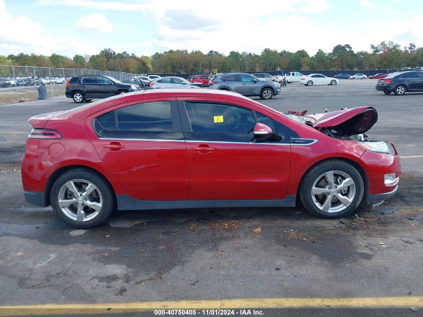 2014 Chevrolet Volt VIN: 1G1RD6E40EU160012 Lot: 40750405