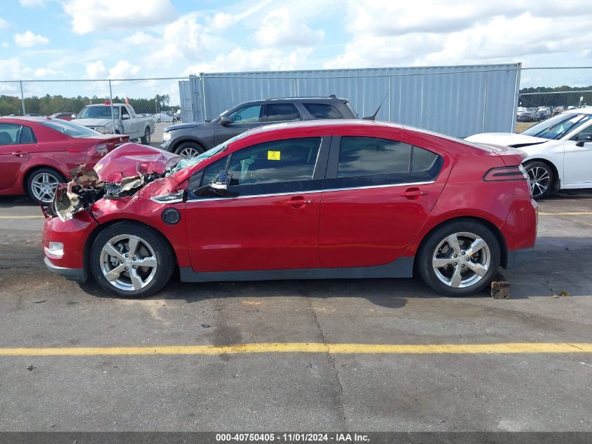 2014 Chevrolet Volt VIN: 1G1RD6E40EU160012 Lot: 40750405