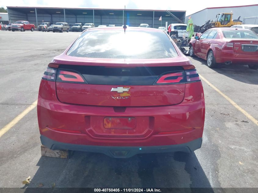 2014 Chevrolet Volt VIN: 1G1RD6E40EU160012 Lot: 40750405