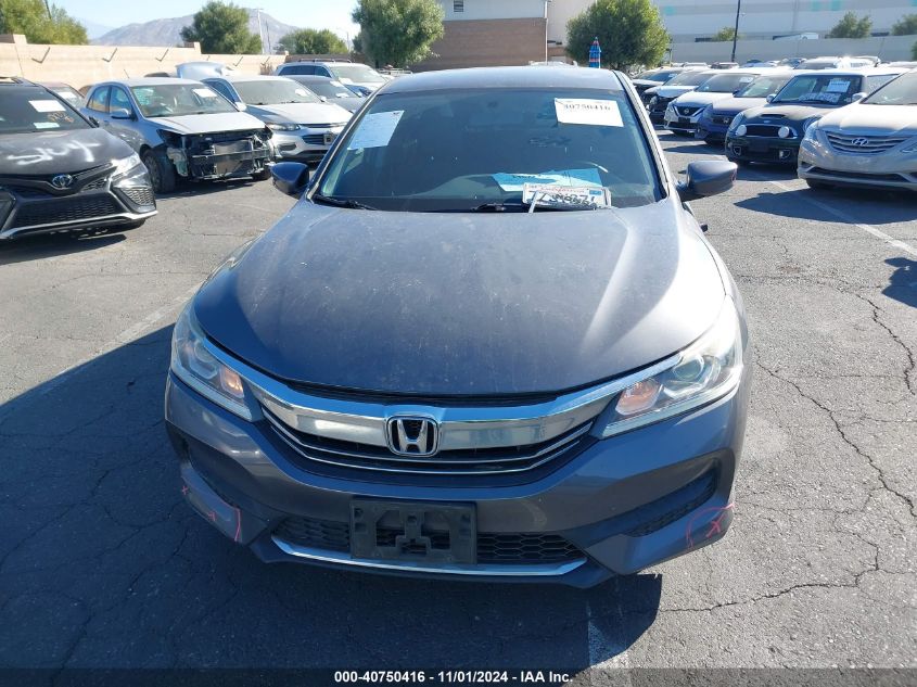 2017 Honda Accord Lx VIN: 1HGCR2F31HA280082 Lot: 40750416