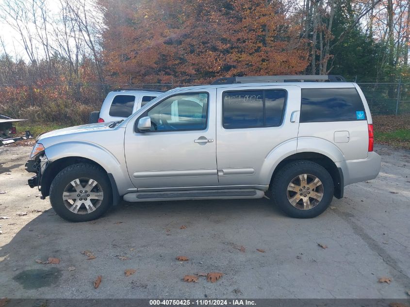 2009 Nissan Pathfinder Se VIN: 5N1AR18B99C614493 Lot: 40750425