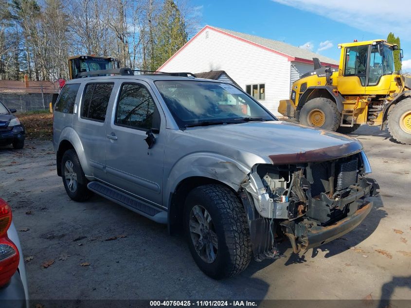 2009 Nissan Pathfinder Se VIN: 5N1AR18B99C614493 Lot: 40750425