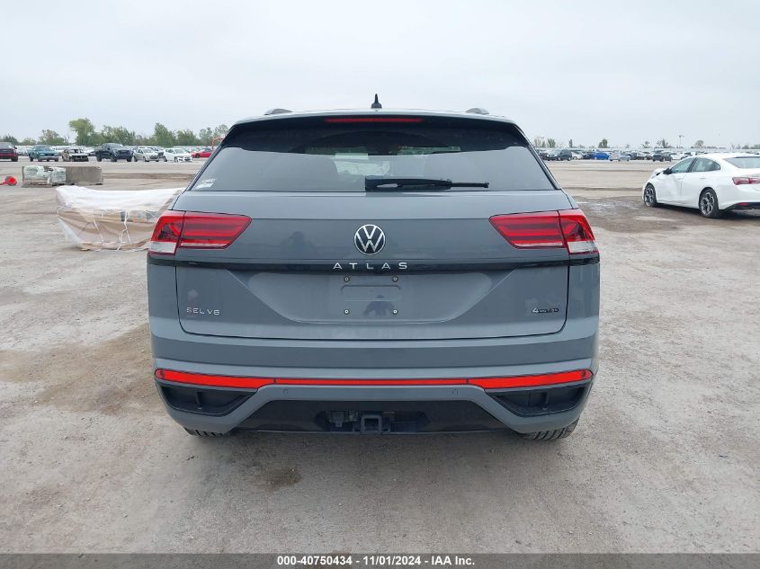 2023 Volkswagen Atlas Cross Sport 3.6L V6 Sel/3.6L V6 Sel R-Line Black VIN: 1V2SE2CA7PC208040 Lot: 40750434