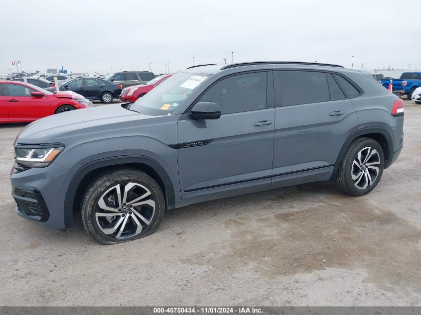 2023 Volkswagen Atlas Cross Sport 3.6L V6 Sel/3.6L V6 Sel R-Line Black VIN: 1V2SE2CA7PC208040 Lot: 40750434