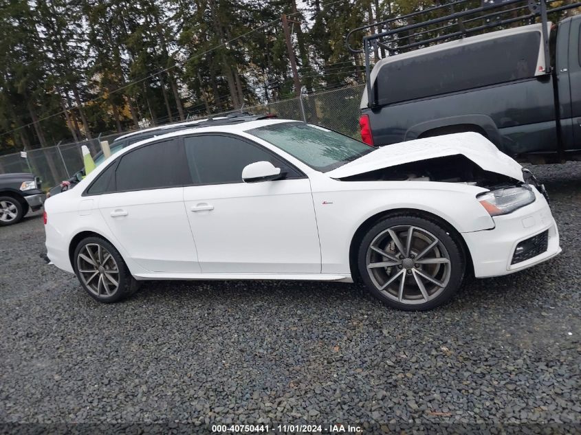 2016 Audi A4 2.0T Premium VIN: WAUAFAFL8GN017620 Lot: 40750441