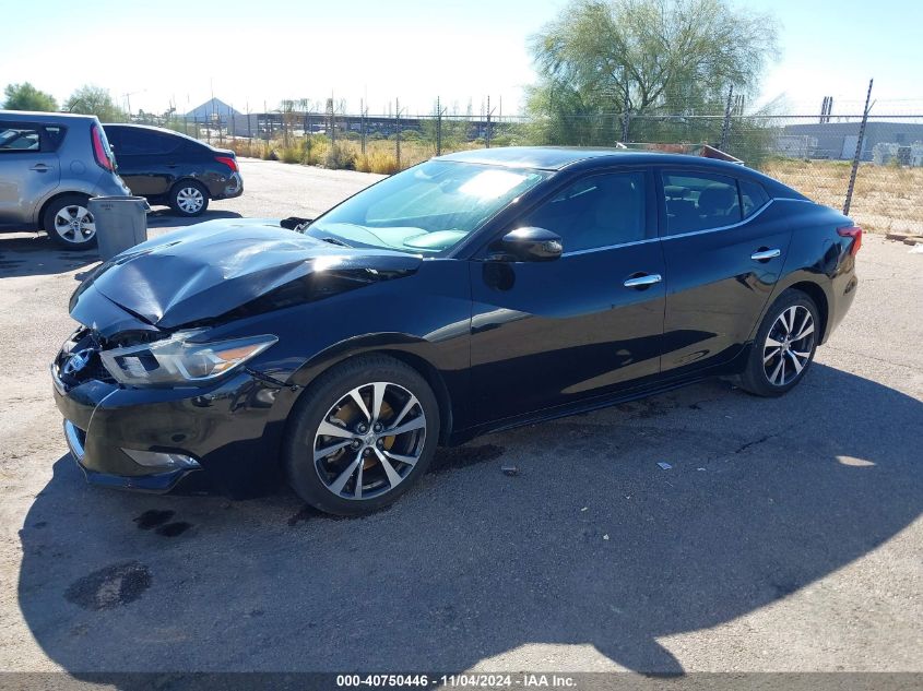 2016 Nissan Maxima 3.5 S VIN: 1N4AA6AP5GC415491 Lot: 40750446