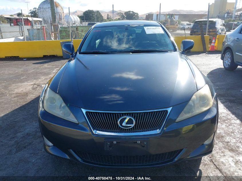 2008 Lexus Is 250 VIN: JTHBK262585059713 Lot: 40750475