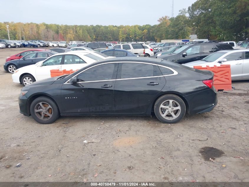 2017 Chevrolet Malibu Ls VIN: 1G1ZB5ST6HF151464 Lot: 40750479