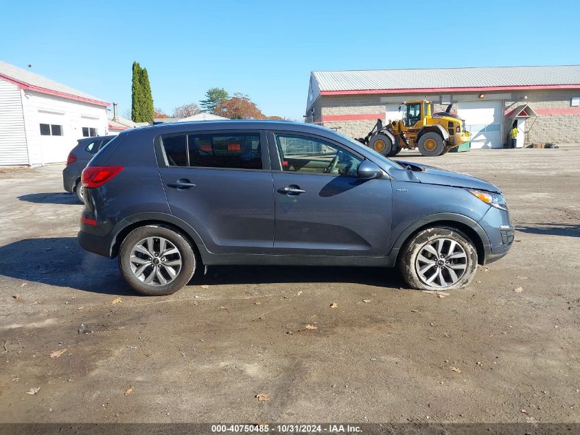 2014 Kia Sportage Lx VIN: KNDPBCAC7E7612021 Lot: 40750485