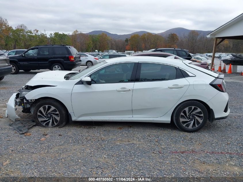 2018 Honda Civic Lx VIN: SHHFK7G21JU217028 Lot: 40750502