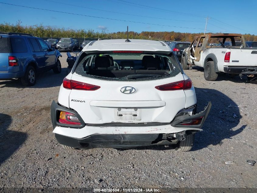 2021 Hyundai Kona Se VIN: KM8K12AA2MU750390 Lot: 40750504