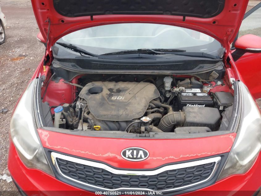 2012 Kia Rio Ex VIN: KNADN4A35C6047171 Lot: 40750521