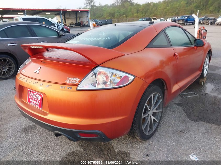 2011 Mitsubishi Eclipse Gt VIN: 4A31K3DT1BE009572 Lot: 40750532