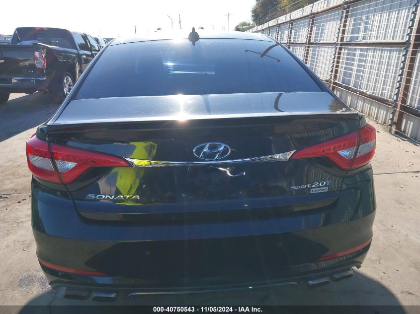 2015 HYUNDAI SONATA LIMITED 2.0T - 5NPE34AB2FH151101