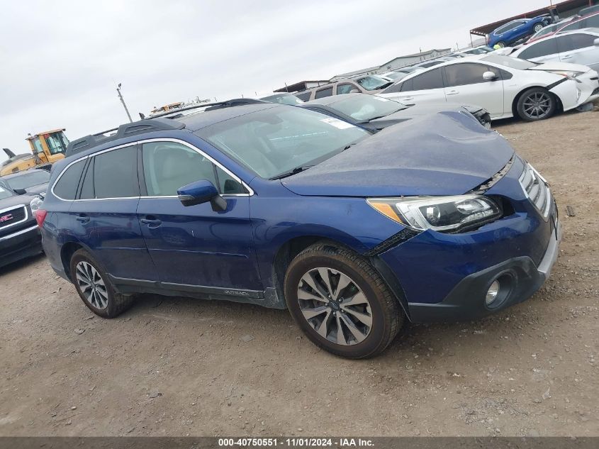 2017 Subaru Outback 2.5I Limited VIN: 4S4BSANC2H3279890 Lot: 40750551