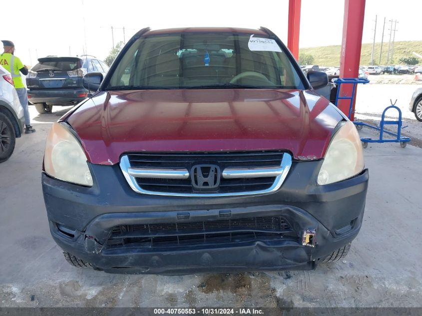 2004 Honda Cr-V Lx VIN: SHSRD68474U204106 Lot: 40750553