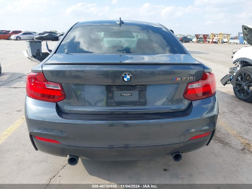 2016 BMW M235I VIN: WBA1J7C5XGV359030 Lot: 40750558