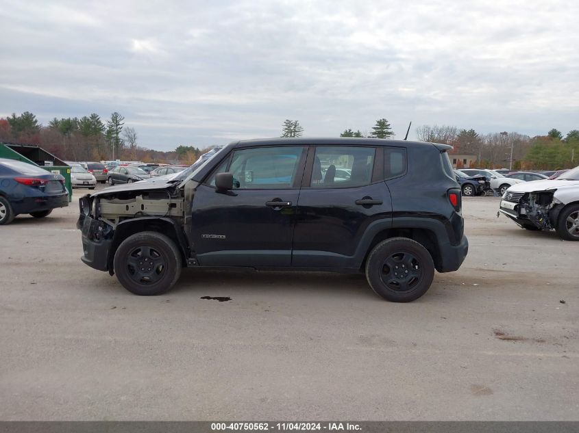 2018 Jeep Renegade Sport 4X4 VIN: ZACCJBAB4JPH15235 Lot: 40750562