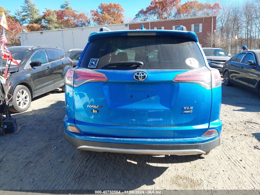 2017 Toyota Rav4 Xle VIN: JTMRFREV7HJ124836 Lot: 40750564