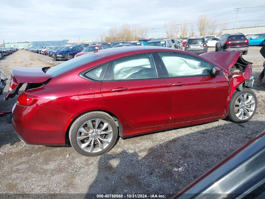 2015 Chrysler 200 S VIN: 1C3CCCDG5FN668616 Lot: 40750568